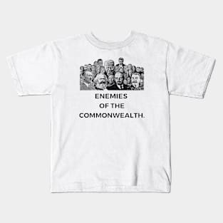 Enemies of The Commonwealth Kids T-Shirt